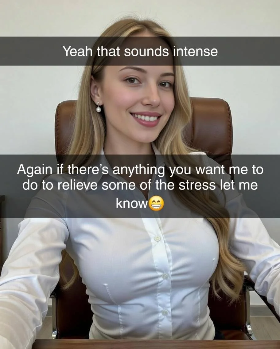 Wife wants the Promotion Part 1 Snapchat Cheating Caption Story image 8