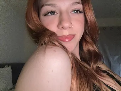Sexy redhead teen with a fat ass cover image