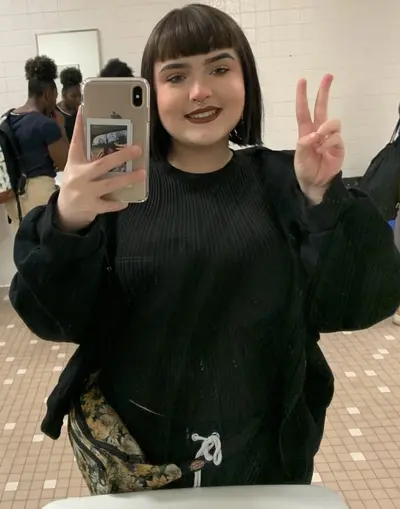 18yo fat bbw white girl from school cover image