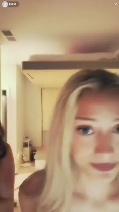 tiktok live blonde with friend cover image