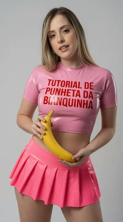 Bianquinha - Conteúdo do VIP de 1000 reais, Tutorial de Punheta. IA - AI - ONLYFANS - JOI cover image