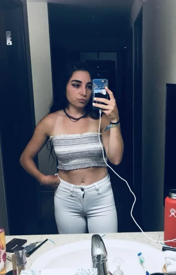 tight white cumslut with small nips and fuck toy face image 21