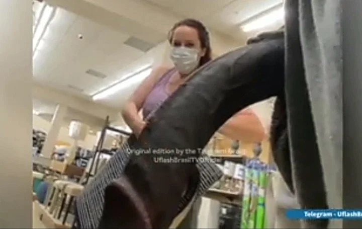 Dick out while shopping next to a stranger image 2