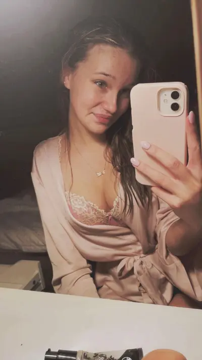 Finnish Brunette Petite Slut. Part 7 (new) Showing her tight petite body cover image