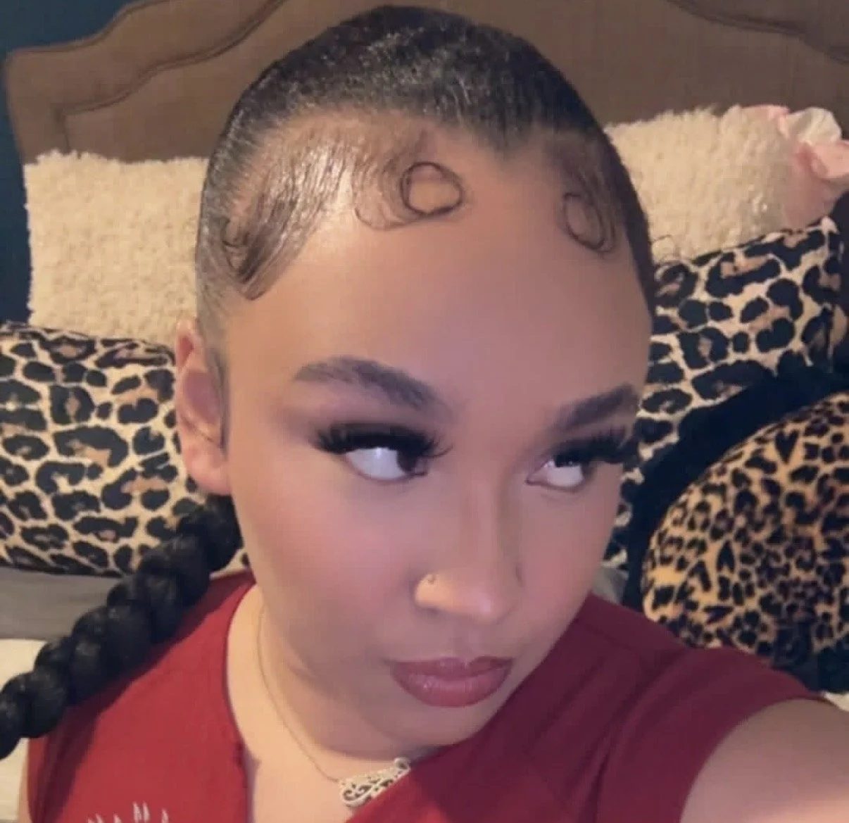 Pt3 of the slutty preggo bitch Desi image 7