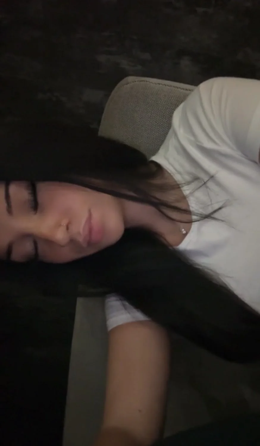 Sexy brunette teen with a fat ass image 2