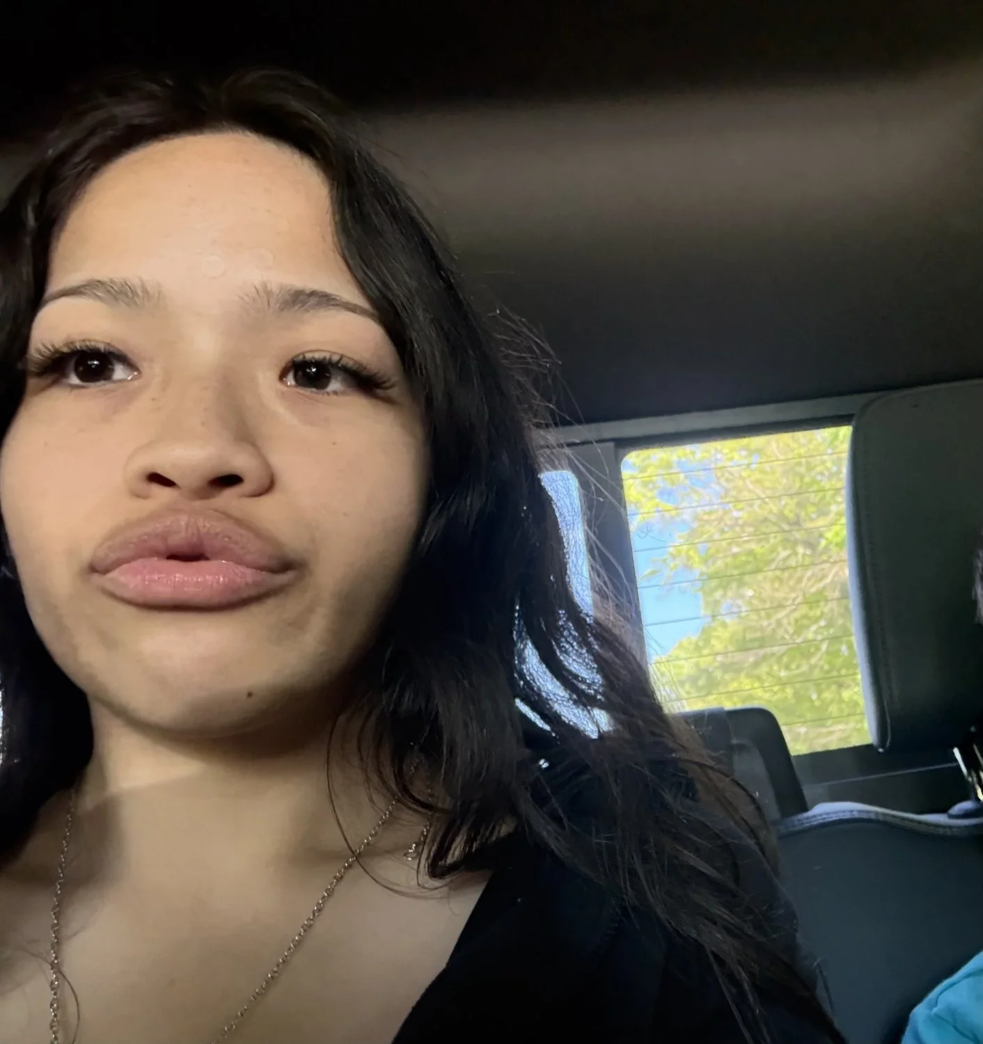 THICK LATINA TEEN JESS SPREADS HER FAT ASS TO SHOW YOU HER HOLES. image 3