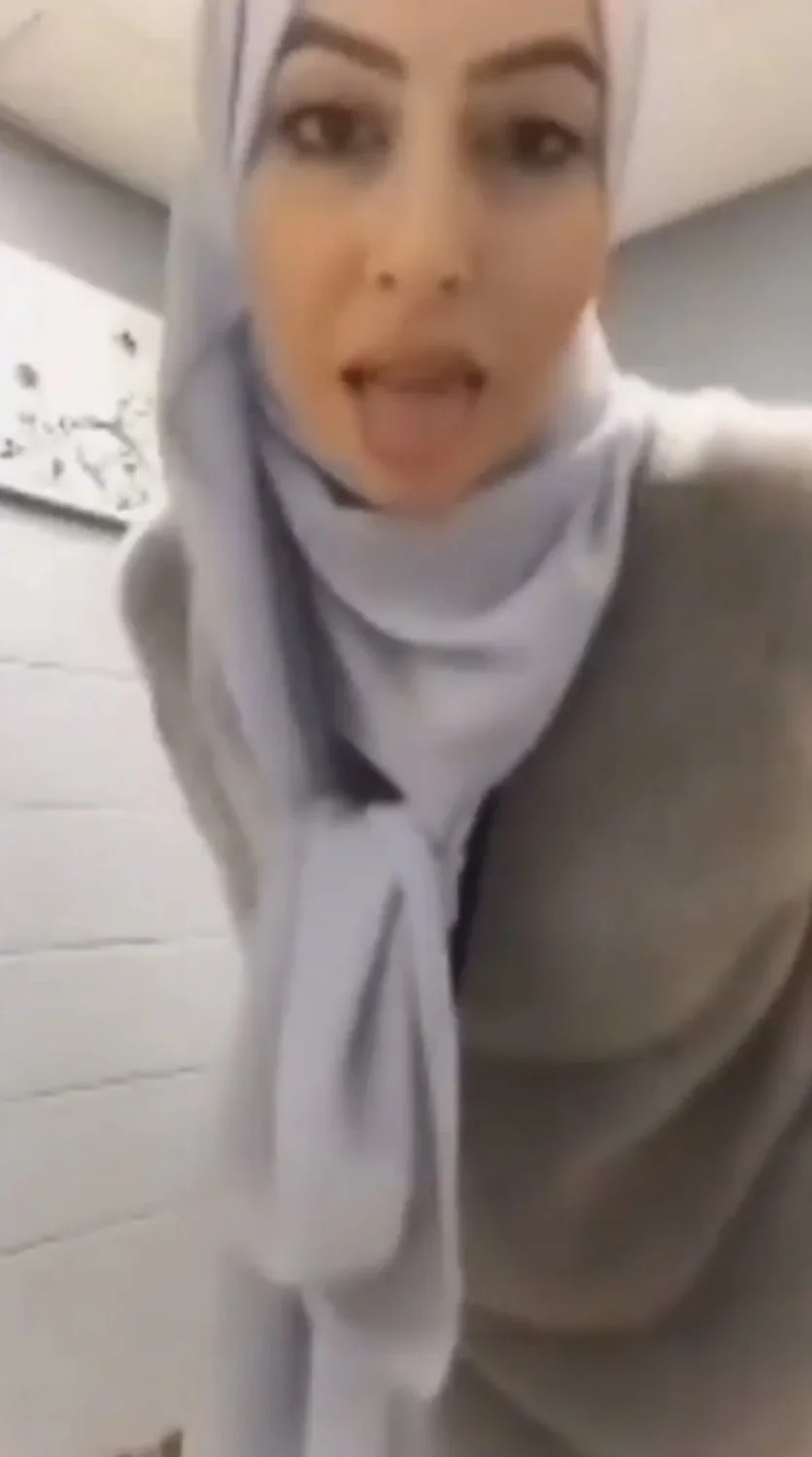 Hijab shows ass main image