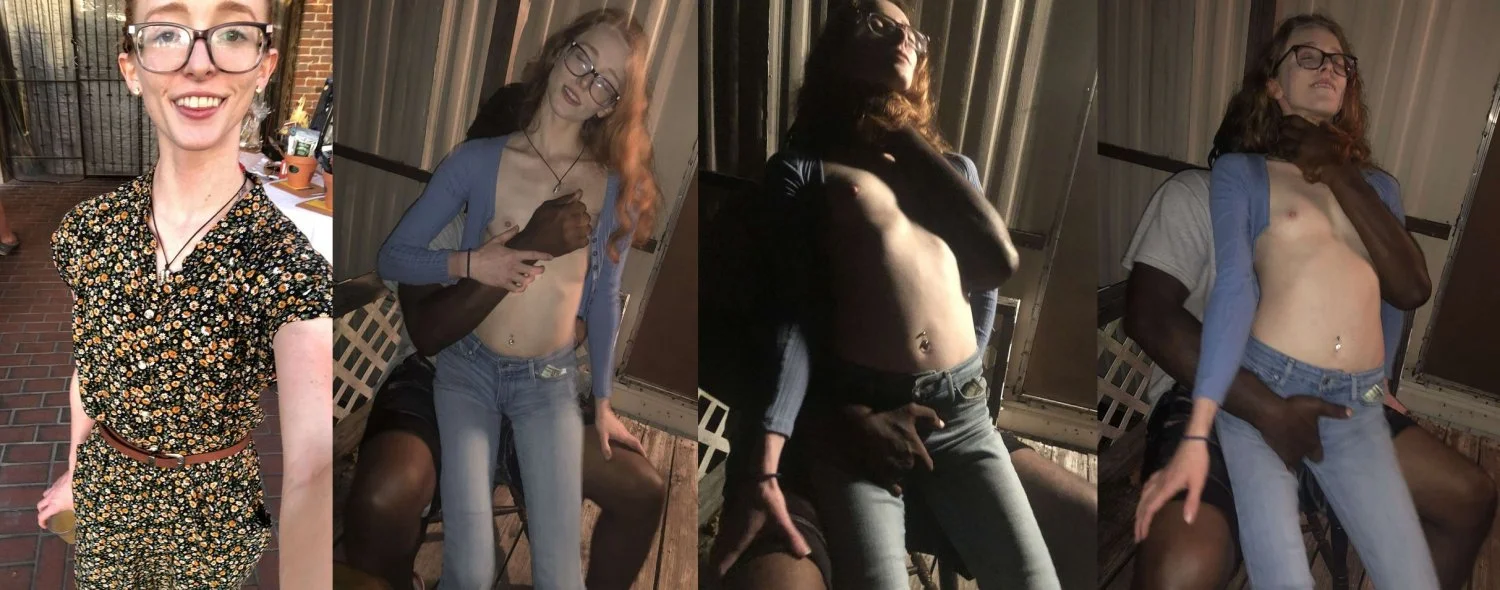 Skinny Redhead loves dick and has a slutty past image 2