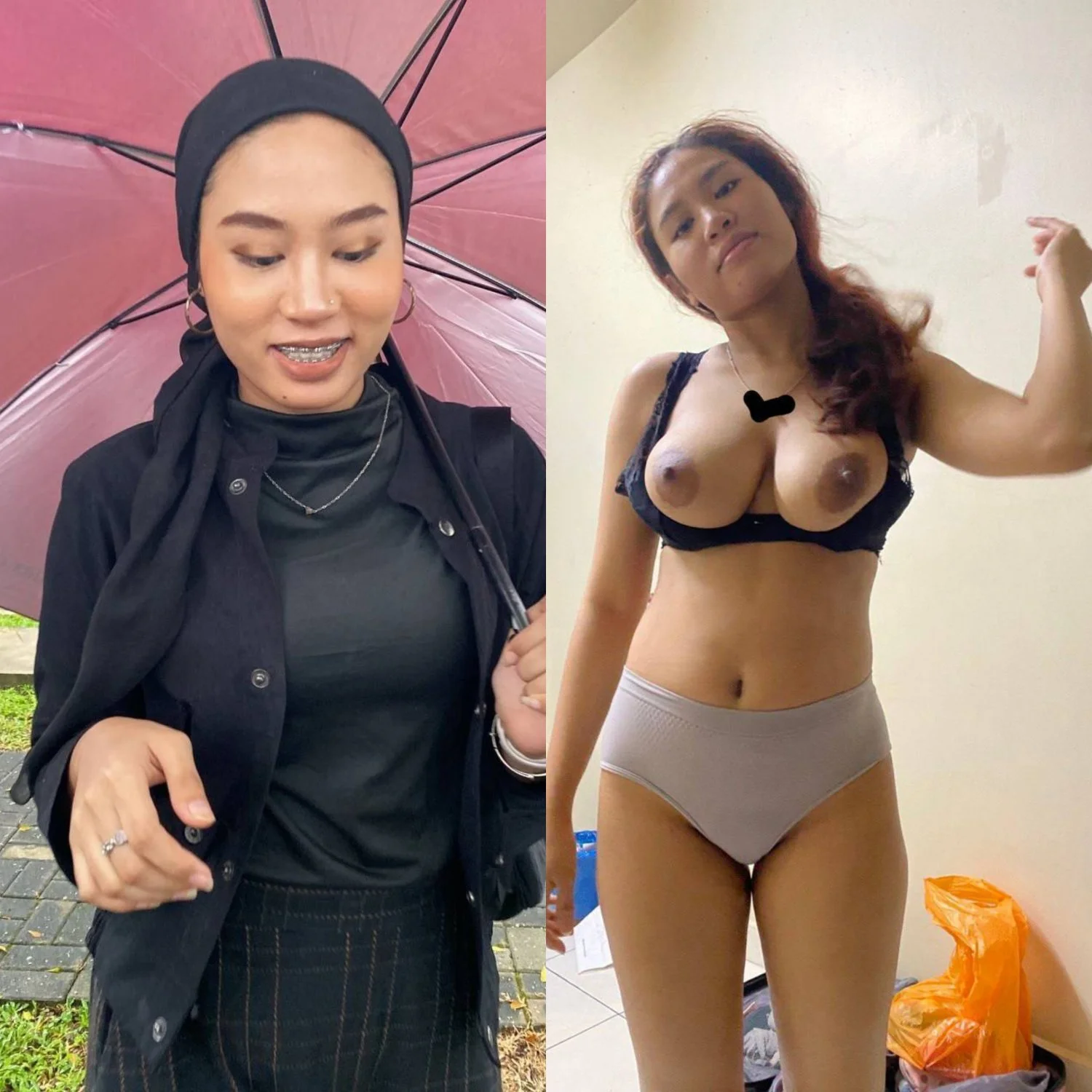 hijab bitch get hardcore fuck image 3