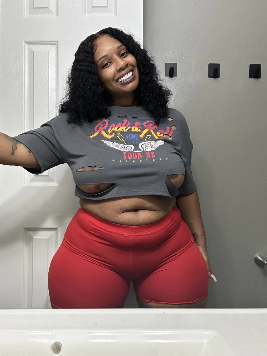 Sexy Thick Mixed ebony mature | phat ass cougar ebony image 23