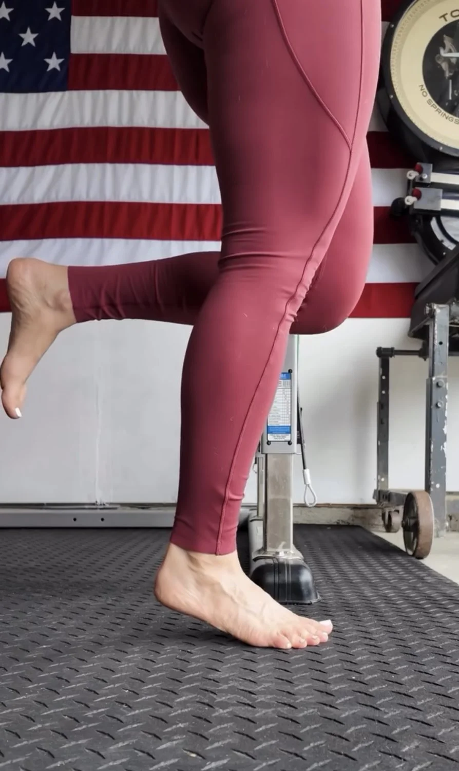 Feet creep on yoga instructor image 19
