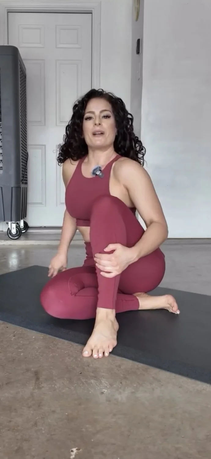 Feet creep on yoga instructor image 4