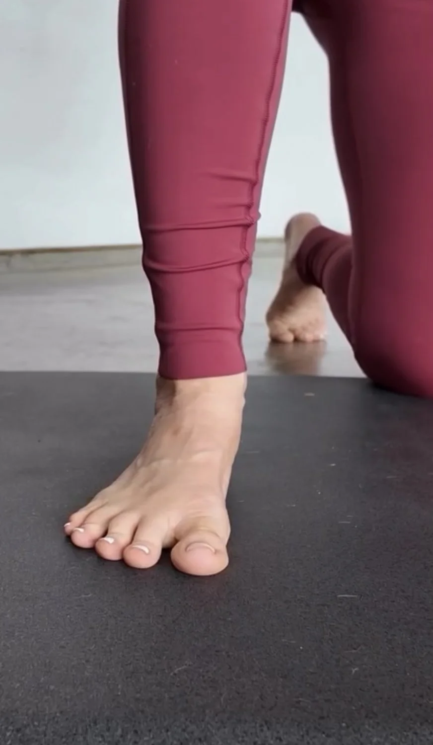 Feet creep on yoga instructor image 8