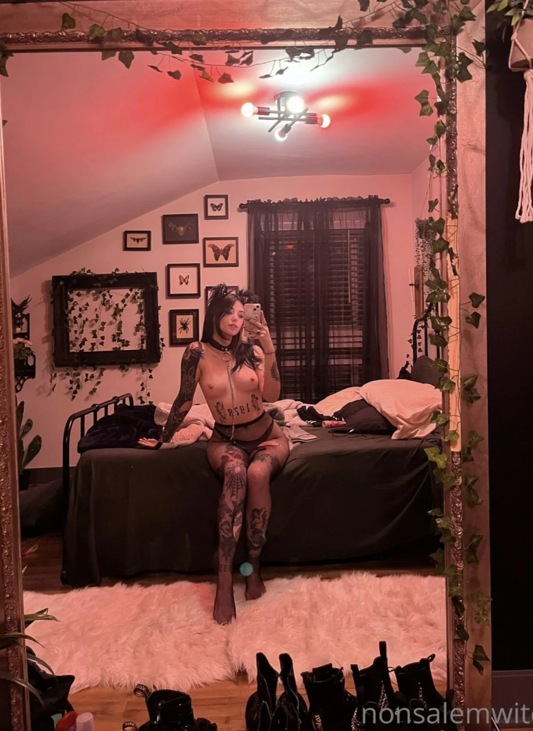 Bust A Nut To A Hot Goth Girl image 17