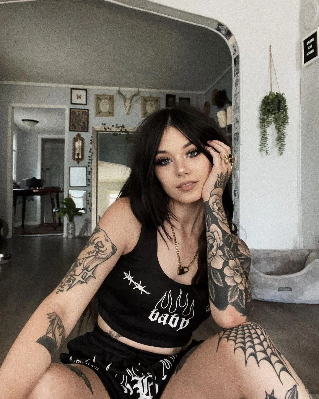 Bust A Nut To A Hot Goth Girl image 38