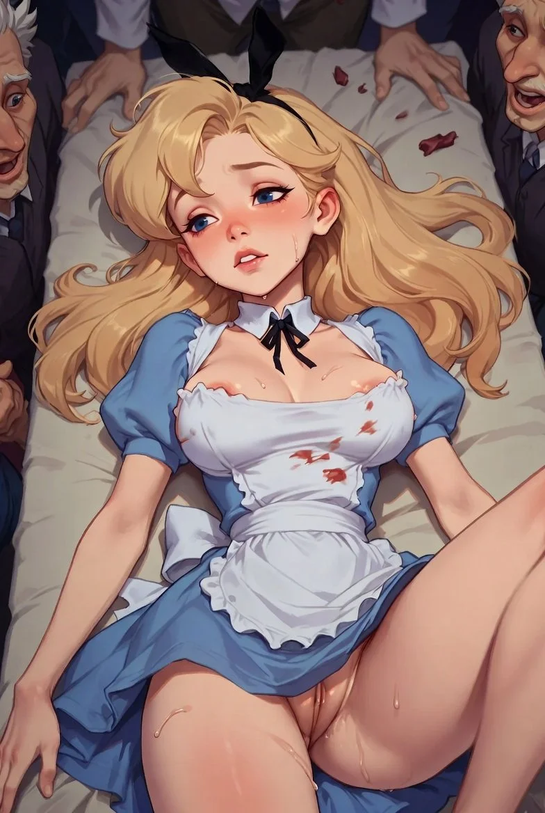 Alice Wonderland 21 years Hentai IA image 17