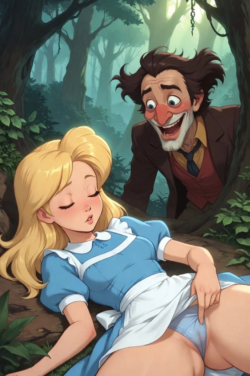 Alice Wonderland 21 years Hentai IA image 21