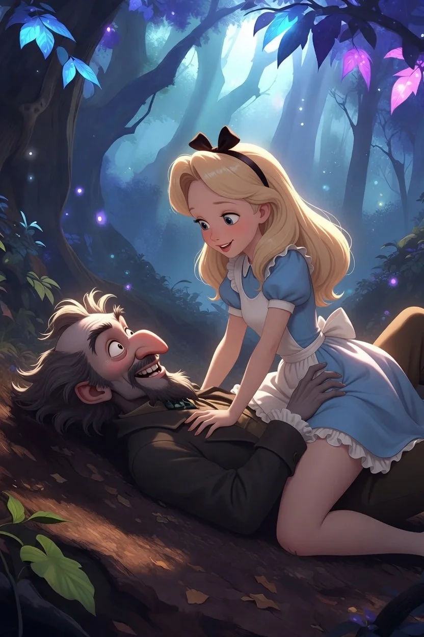 Alice Wonderland 21 years Hentai IA image 41