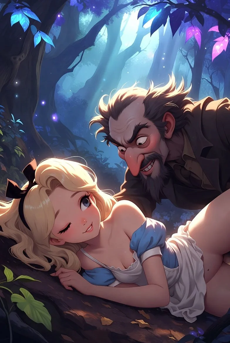Alice Wonderland 21 years Hentai IA image 43