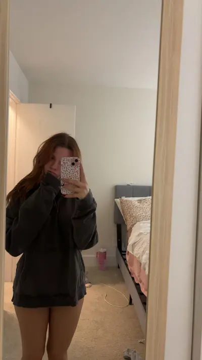 Just a shy college girl cover image