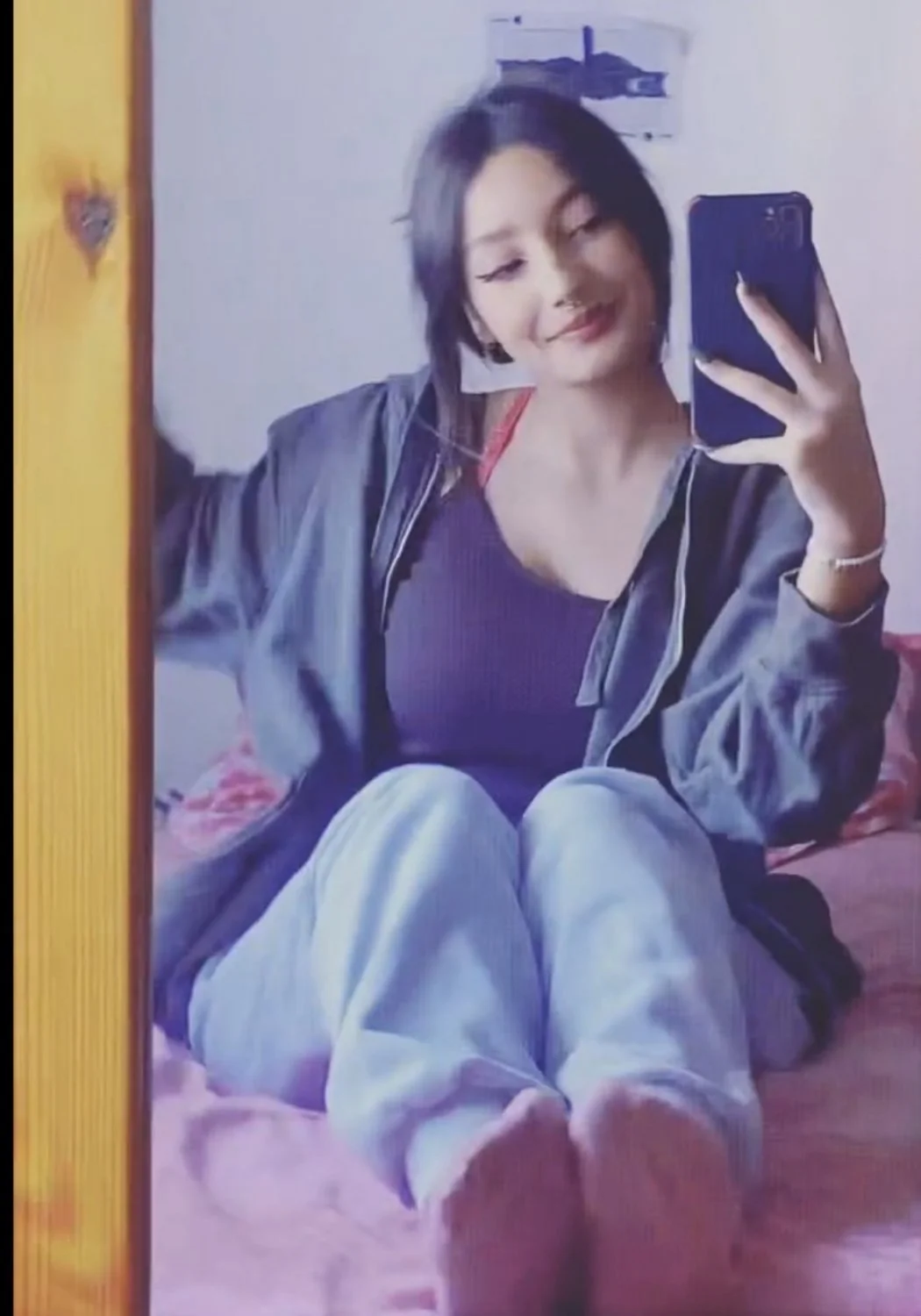 French Arabic sexy TikTok slut spy big boobs bikini naked nude feet petite image 36