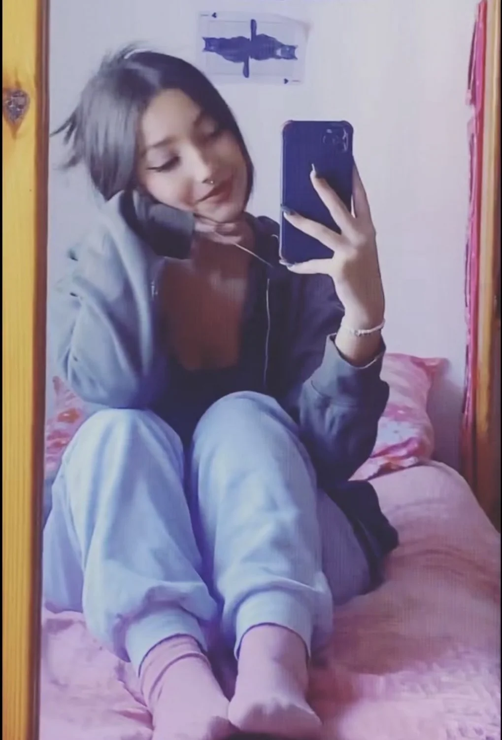 French Arabic sexy TikTok slut spy big boobs bikini naked nude feet petite image 37
