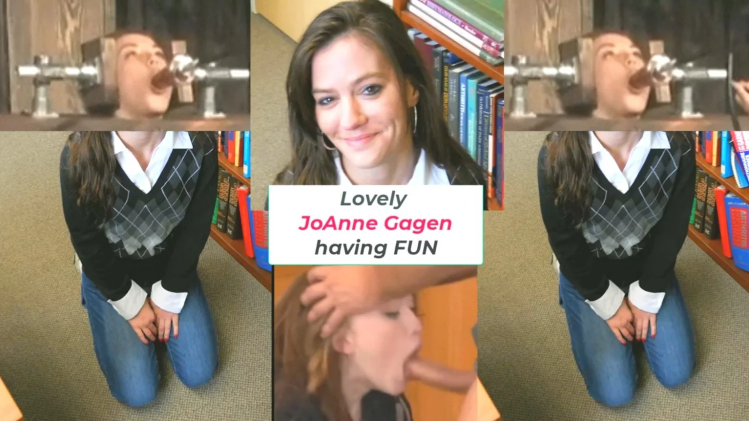 JoAnne Gagen's Mouth Fucked by a Machine image 5