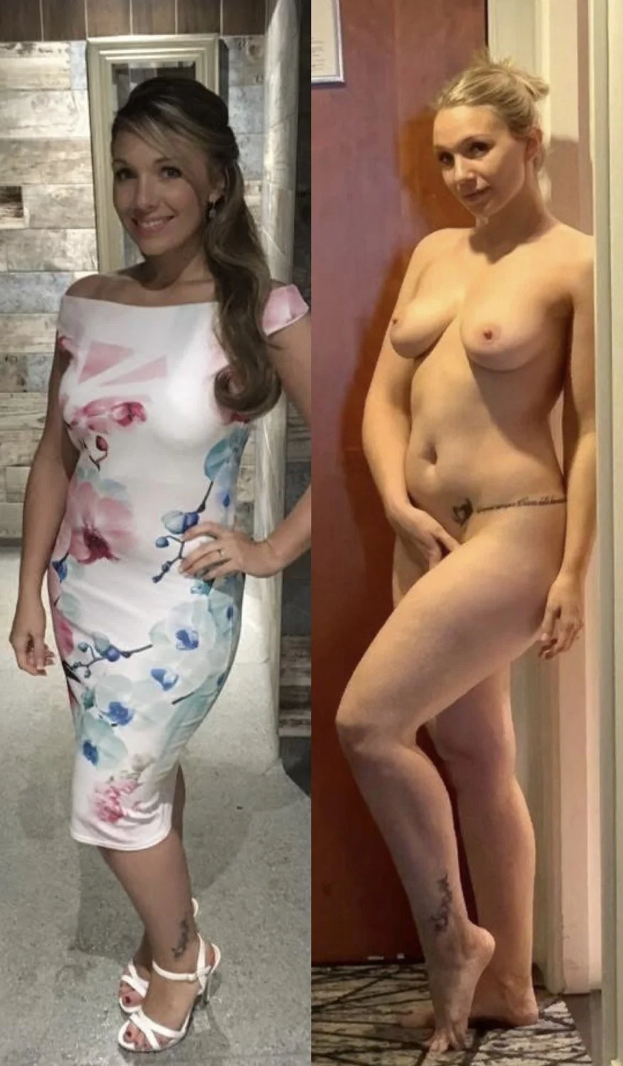 Dressed undressed image 14