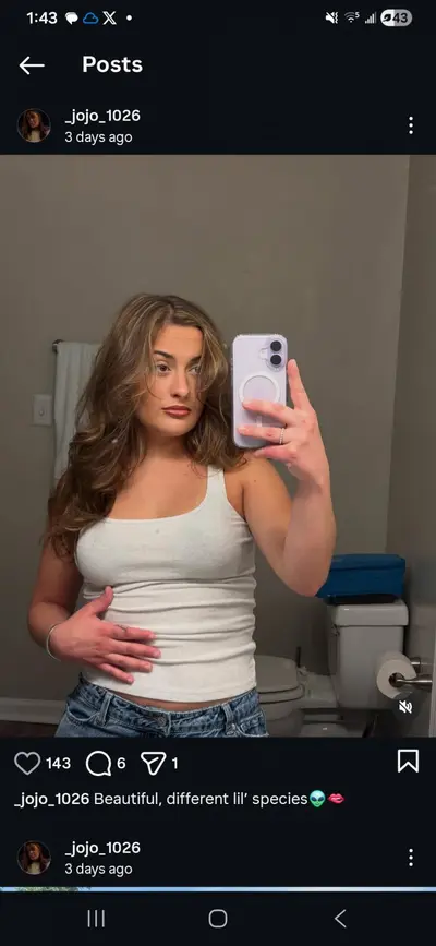 Wish I could've got sucked by her!! Bitch fine as hell!!!! cover image