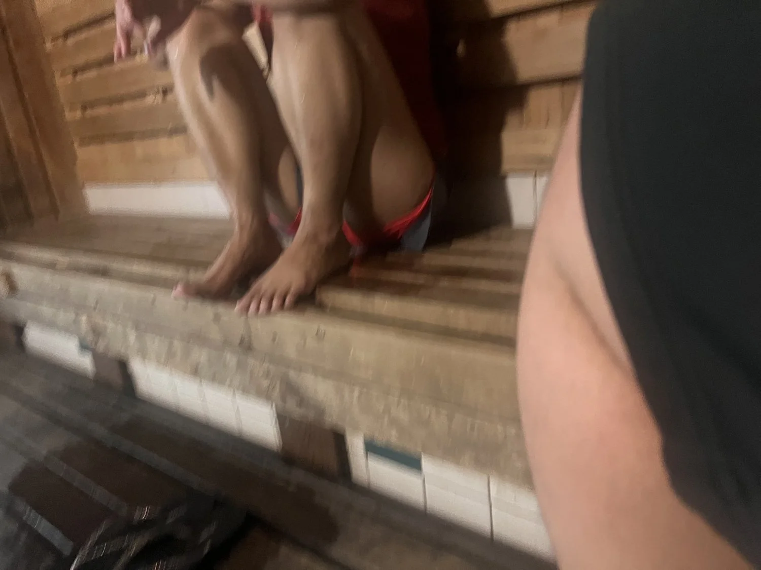 This lady just finished her workout,I just wanna massage her sore feet image 4