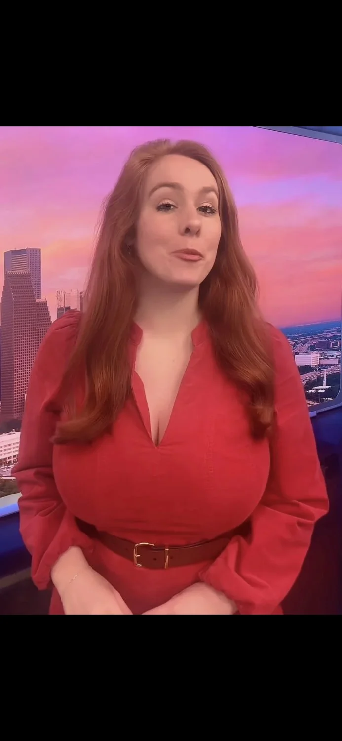 Weather Woman with HUGE Boobs image 17