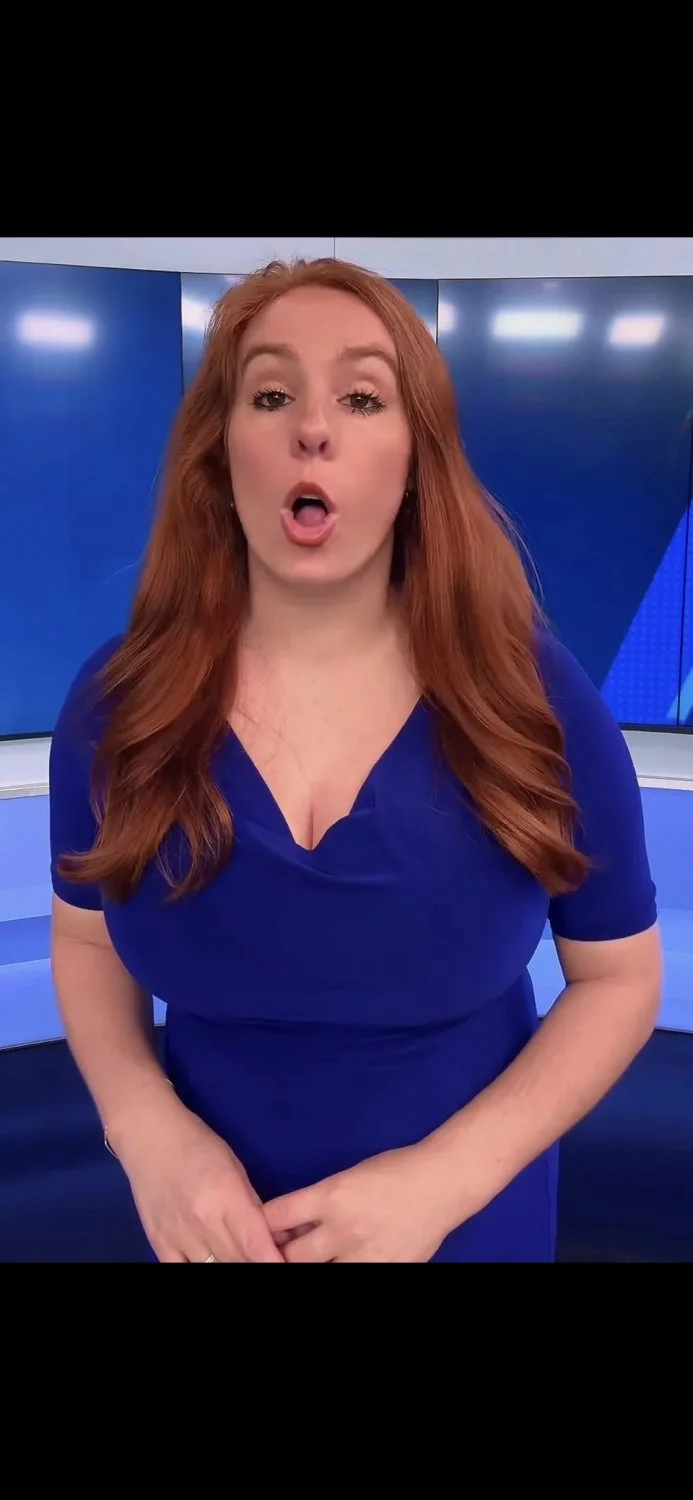 Weather Woman with HUGE Boobs image 19