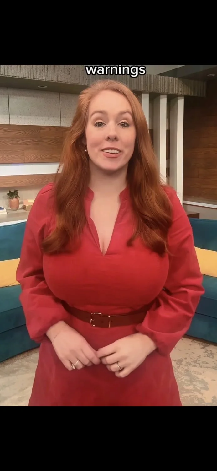 Weather Woman with HUGE Boobs image 20