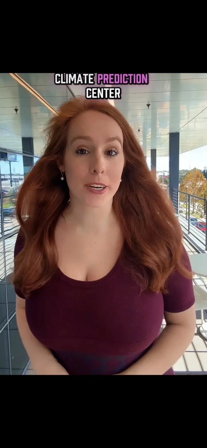 Weather Woman with HUGE Boobs image 23