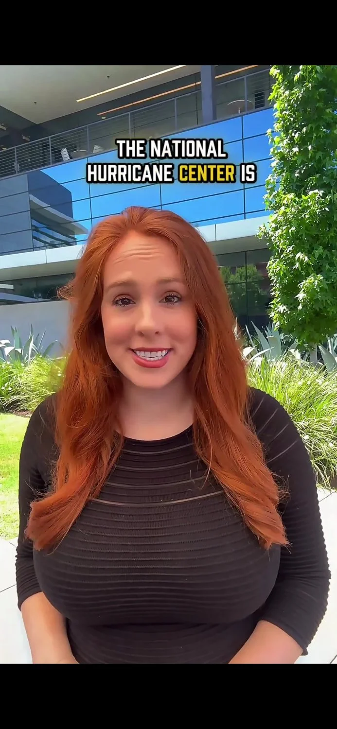 Weather Woman with HUGE Boobs image 4