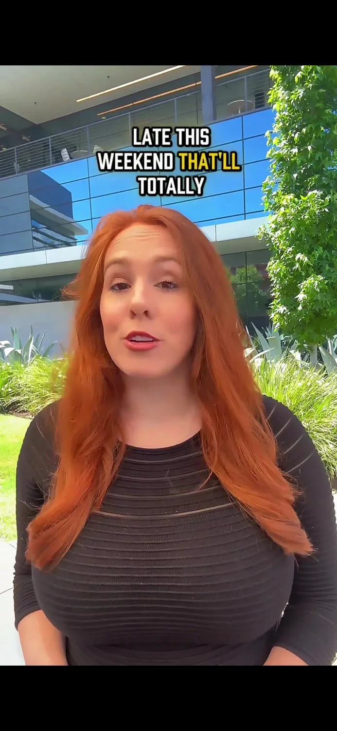 Weather Woman with HUGE Boobs image 5