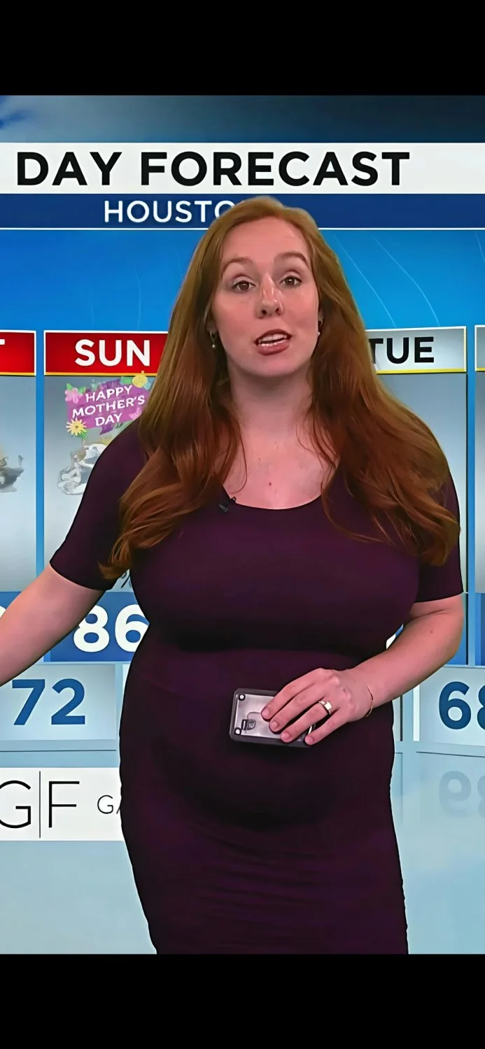 Weather Woman with HUGE Boobs image 7