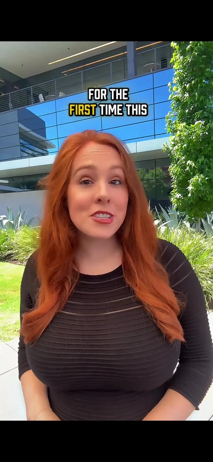 Weather Woman with HUGE Boobs image 9
