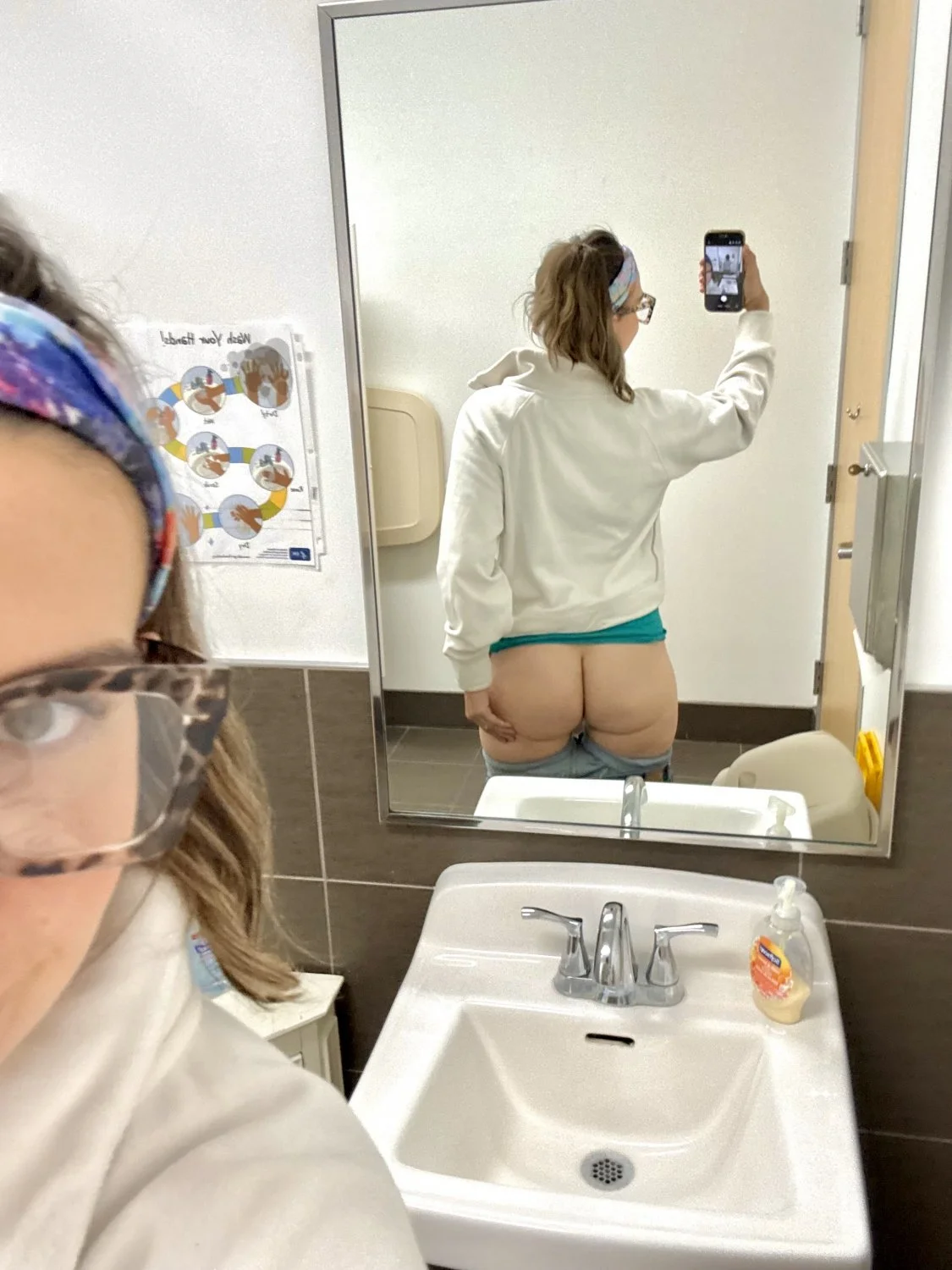 Bathroom booty pics main image