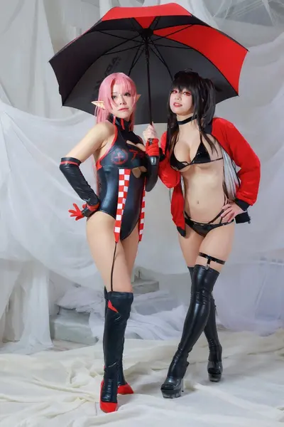 Azurlane Duke of York Taihou cosplayer bbc orgy cover image