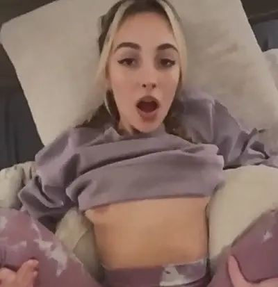 Blonde teen hottie pov sex cover image