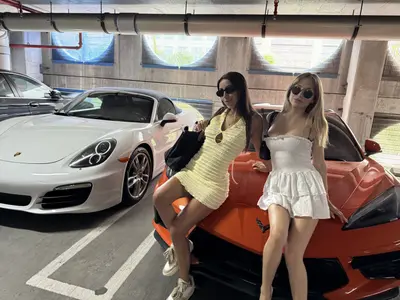 These two slutty sisters are very naught cover image