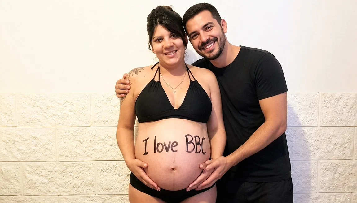My girlfriend is going to have a Black baby. image 1