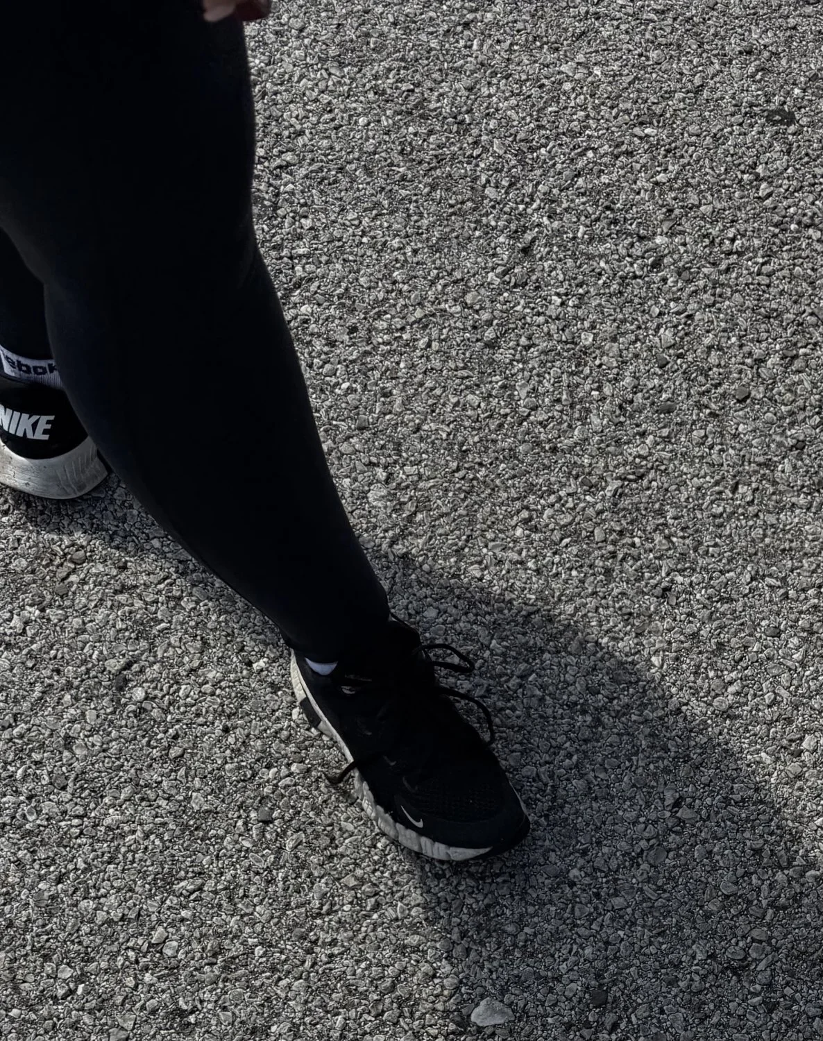 FAT chubby bitch MILF wearing leggings image 3