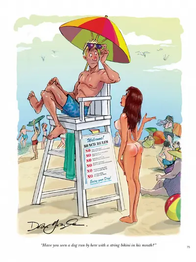 Lost bikini at beach cover image