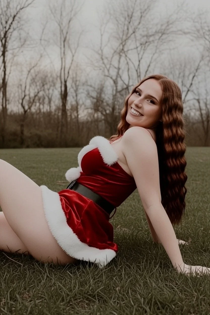 Bianca’s slut Christmas photo shoot image 2