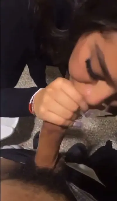 Latina coworker plays with my cock at lunch cover image