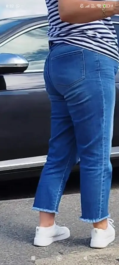 Mom in jeans cover image