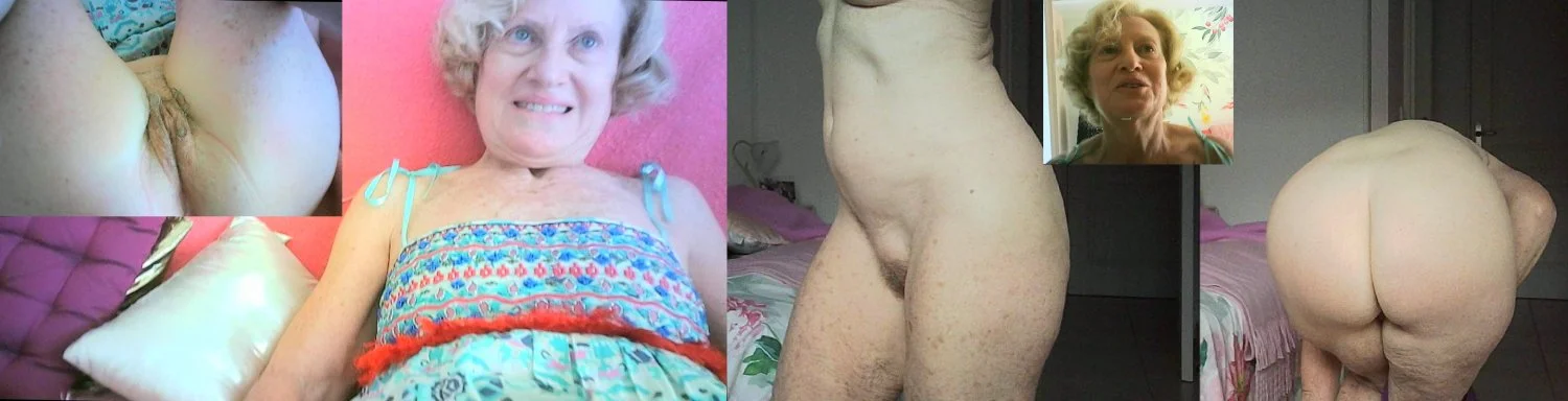 Cheating granny nurse Solange went for clothed photos i noticed that she was commando so i insisted image 7